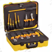 KLEIN TOOLS Insulated Tool Kit: Insulated, 13 Total Pcs, Tool Case (MPN 33525). Key specifications — attr541600: (2) Diagonal-Cutting Pliers; attr541603: None; attr541599: (1) Knife; attr541604: (1) Cable Stripper; attr541515: KLEIN TOOLS; attr548994: (1) Phillips Screwdriver.