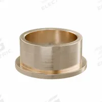 Flanged Sleeve Bearing: Bronze, SAE 841, 20 mm Bore, 24 mm OD, 12 mm Lg, -35°F to 300°F, 10 PK (MPN FFM2024-12B). Key specifications — System of Measurement: Metric; Material Grade: SAE 841; Flange Type: Flanged; Brand: OILITE.