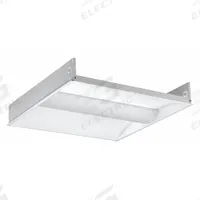 COLUMBIA LIGHTING Recessed Troffer: 2 ft Lg, 2 ft Wd, 3,599 lm, 3000K, 32 W, 120 to 277V AC (MPN LCAT22-30HLG-EDU). Key specifications — attr1261884: 120 to 277V AC; attr1261878: COLUMBIA LIGHTING; attr1261883: U-Bend T8; attr1261870: 3000K; attr1261880: Yes.