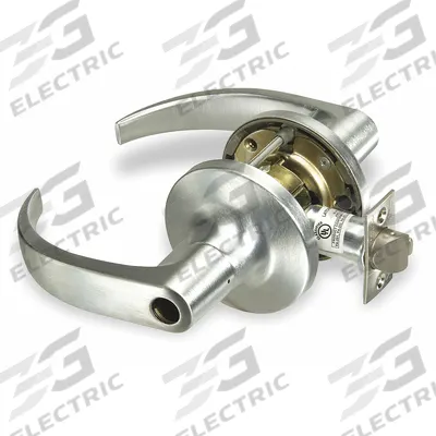 ASSA ABLOY ACCENTRA Door Lockset: Office Lever Locksets, Chrome, ADA Compliant