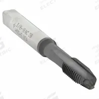 CLEVELAND Spiral Point Tap: 3/8"-16 UNC, 2B, 3 Flute, Plug Chamfer, Hardlube Coated Cobalt (MPN C96018)