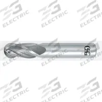OSG Ball End Mill: Carbide, 4 Flute, 11/16" Mill Dia, 1-3/8" LOC, 4" OAL (MPN 404-6875-BN)