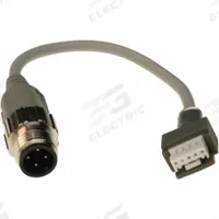 SMC Lead Wire Connector: For ISE/ZSE Series (MPN ZS-38-4GM12). Key specifications — Brand: SMC; Material: PVC; Product Type: Lead Wire Connector; Compatible with Series: ISE/ZSE; Manufacturer Part Number: ZS-38-4GM12.