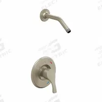 CFG Shower Faucet: T58912, 1.75 gpm Fixed Showerhead Flow Rate, Metal, Brushed Nickel Finish (MPN T58912NHBN). Key specifications — Showerhead Material: Metal; Series: T58912.