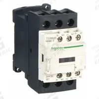 SCHNEIDER NEMA Magnetic Contactor: Non-Reversing, 3 Poles, NEMA Size 0, 18 A, 24V DC (MPN T02BN13BD). Key specifications — Brand: SCHNEIDER.