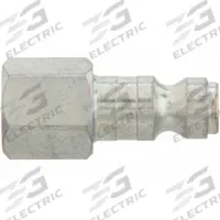 PARKER Quick Connect Hose Coupling: 3/8 in Body Size, 3/8 in Hose Fitting Size, 3/8"-18 Thread Size (MPN 3E). Key specifications — Thread Size: 3/8"-18; Brand: PARKER; Hose Fitting Gender: Female.