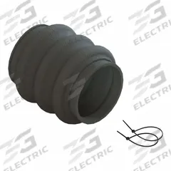 BELDEN Nitrile Boot Kit: 2000 Coupling Size, 2 in Boot Inside Dia (in), Upper, Nitrile (MPN UJ-2000 BOOT). Key specifications — attr923532: Triple; attr85408: BELDEN.