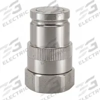 PARKER Hydraulic Quick Connect Hose Coupling: 1/2 in Coupling Size, High Pressure Stainless Steel (MPN SH71-3N8-8FV). Key specifications — Seal Material: Fluorocarbon; Body Material: High Pressure Stainless Steel; Brand: PARKER.