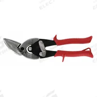 MIDWEST SNIPS Aviation Snip: Left/Straight, 9 3/4 in Overall Lg, 1 1/4 in Cutting Lg, Steel, Plastic (MPN MWT-6510L). Key specifications — attr308531: Plastic; attr308530: Steel; attr308532: Steel; attr308533: Yes; attr308535: Stainless Steel; attr308541: 18 ga (Cold Rolled Steel); attr308546: Straight; attr324897: MIDWEST SNIPS.