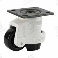 FOOT MASTER Plate Caster: Nylon Tread, 75 mm Wheel Dia, 120 mm Mounting Ht, 2,205 lb Load Capacity (MPN GD-120-F-NYN-PUS). Key specifications — Brand: FOOT MASTER; Frame Color: White.