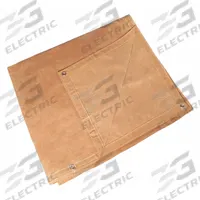 APPROVED VENDOR Tarp: 19.5 ft Lg, 14.5 ft Wd, Heavy Duty, 20 mil, Cotton Canvas, Brown, 10 oz/sq yd (MPN 5WTR7). Key specifications — Color: Brown; Brand: APPROVED VENDOR; Fabric Coating: Wax Coated.