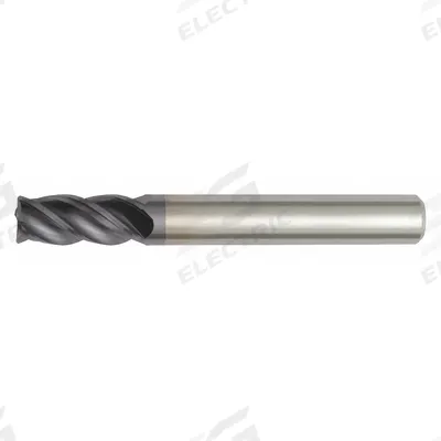 WIDIA HANITA Corner Chamfer End Mill: Carbide, TiAlN Coated, 4 Flute, 3/4" Mill Dia - Fast-Cutting Carbide Corner-Chamfer End Mills for Steel & Cast Iron