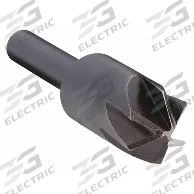 KEO Countersink: 120°, 6 Flute, 1/8 in Body Dia, 1/8 in Shank - Smooth-Finish Six-Flute Countersinks