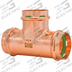 QUICKFITTING SUREPRESS Crimp Tee Fitting: 2 in CTS x 2 in CTS x 2 in CTS size, Copper, EPDM O-Ring (MPN SPWT666R). Key specifications — Brand: QUICKFITTING SUREPRESS; Broad - Material for Bullet: Copper Or Bronze; Brand - Broad: QUICKFITTING SUREPRESS.