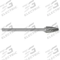 APPROVED VENDOR Carbide Bur: Ball-Nosed Tree, SF-5L6, Double Cut, 1/2" x 1" Head, 1/4" Shank (MPN 310-002719). Key specifications — Trade Number: SF-5L6; Brand: APPROVED VENDOR.