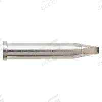 WELLER Soldering Tip: XT Series, Chisel, 2.4 mm W, 36 mm Lg (MPN T0054470499). Key specifications — Compatible Handpiece Manufacturer Model Number: WXP 120; Manufacturer Part Number: T0054470499; Brand: WELLER.
