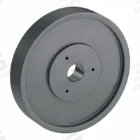 APPROVED VENDOR V-Belt Pulley: 3V2500, 10 Groove, 25 in OD, Bushed Bore, F, For 3V/3VX Belt Section (MPN 103V2500F). Key specifications — Pulley Industry Number: 3V2500; Pitch Diameter: 25 in (3V); For Belt Section (broad, with similar types): 3V or 3VX.