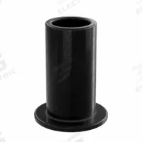 OILITE Flanged Sleeve Bearing: Vespel SP-21, 3/16 in Bore, 1/4 in OD, 1/2 in Overall Lg, Black (MPN VSPF-0304-04B). Key specifications — Brand: OILITE; Color: Black.
