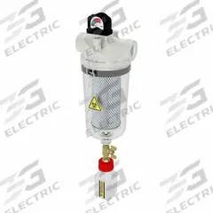 SOLBERG T-Style Medical Vacuum Filter: 0.1 micron Rating, 99.995% Efficiency, 7 in Outside Dia (MPN HV-UL896-125C). Key specifications — attr101190: HV-UL896-125C; attr101207: Polycarbonate; attr101193: SOLBERG.