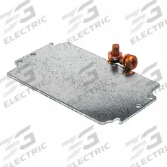 HAMMOND Inner Panel: Back Panel Panel, 4.47 in Overall Ht, 2.74 in Overall Wd, Steel, Galvanized (MPN 1590Z120PL). Key specifications — Panel Style: Back Panel; Brand: HAMMOND; Finish: Galvanized; Manufacturer Part Number: 1590Z120PL; Material: Steel.