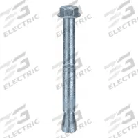 MKT FASTENING Wedge Anchor Stud: 152 mm Overall Lg, 18 mm Dia, M12 Thread Size, Steel, Steel, 20 PK (MPN M16325301). Key specifications — Brand: MKT FASTENING; Anchor Type: Wedge; Finish Type: Zinc Plated.