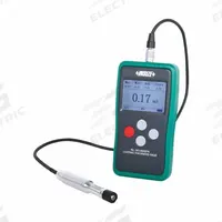 INSIZE Coating Thickness Gage: 19.68 mil Max Thick Measured, 0 mil Min Thick Measured, Not Certified (MPN IS0-8000FN). Key specifications — Calibration Certificate Type: Not Certified; Display Type: Digital; Thickness Measurement Accuracy: +/-0.5+2%L µm; Brand: INSIZE; Includes: Zero Calibration Plate.