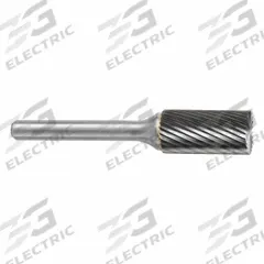 SGS PRO Carbide Bur: Cylinder with End Cut, SB-14, Single Cut, 3/16" x 5/8" Head, 1/4" Shank (MPN 10825). Key specifications — Trade Number: SB-14; Brand: SGS PRO.