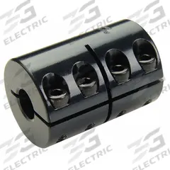 RULAND MANUFACTURING Rigid Shaft Coupling: 1 7/16 in Bore Dia 1, 1 in Bore Dia 2, Round, One-Piece (MPN CLX-23-16-F). Key specifications — attr870032: Round; attr870041: Yes; attr870034: RULAND MANUFACTURING; attr870070: Inch; attr925532: Different Bore Dimensions.