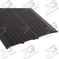 NATIONAL GUARD Door Threshold: Saddle, Aluminum, 3 ft Lg (MPN 8429DKB-36). Key specifications — Brand: NATIONAL GUARD; Transition Type: Fluted.