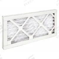 GRAINGER Pleated Air Filter: 8 in x 16 in x 1 in, MERV 8, Antimicrobial (MPN 2EJZ6). Key specifications — Media Material: Synthetic; Brand: GRAINGER; Frame or Header Material: Beverage Board.