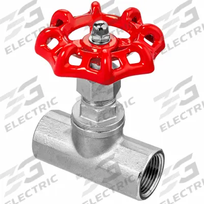 USA INDUSTRIALS Globe Valves: For Air/Fluids/Gas Media, 316 Stainless Steel, Z-Body - Stainless Steel Straight-Body General-Service Globe Valves