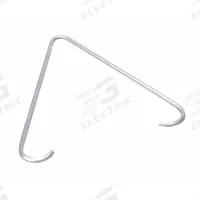 NVENT CADDY Hanging Kit: 4 in Lg, 6 in Wd, 6 in Ht, Unfinished, For Industrial Fluorescent Fixtures (MPN LFC). Key specifications — For Use With: Industrial Fluorescent Fixtures; Includes: Top Mount Fixture Hanger; Accessory Type: Hanger; Finish: Unfinished; Brand: NVENT CADDY.