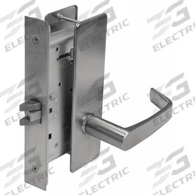 CORBIN RUSSWIN Door Lockset: Privacy Lever Locksets, Chrome