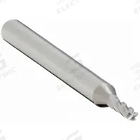OSG Square End Mill: Carbide, 4 Flute, 1 mm Mill Dia, 3 mm LOC, 39 mm OAL (MPN 404-0394)