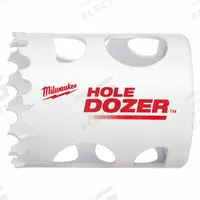 MILWAUKEE Hole Saw: 1 1/2 in Saw Dia., 3.5 Teeth per Inch, 1 5/8 in Max. Cutting Dp, Bi-Metal (MPN 49-56-9617). Key specifications — attr1098070: 3.5; attr1098087: MILWAUKEE; attr1098073: 5/8"-18.