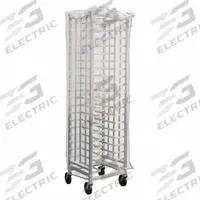 NEW AGE INDUSTRIAL Universal Pizza Pan Rack: 20 1/2 in Wd, 66 in Ht, 18 3/4 in Dp, Vinyl, 99456. Key specifications — Brand: NEW AGE INDUSTRIAL; Material: Vinyl; Nesting: No; Pan Size: 10 x 18 in; NSF Certified: No; Includes Top: No; Manufacturer Part Number: 99456.