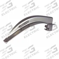 MEDSOURCE Laryngoscope Blades: MacIntosh, 4 Blade Size, Fiber Optic, 6 3/8 in Overall Lg (MPN MS-46114). Key specifications — Brand: MEDSOURCE; Blade Size: 4; Color: Silver; Material: Stainless Steel; Disposable: Reusable; Illumination Type: Fiber Optic.