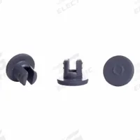 Stopper: Bromobutyl, 13 Stopper Size, 7.4 mm Bottom Dia, 13 mm Top Dia, 10.3 mm Overall Ht, Gray (MPN 73828-13). Key specifications — Standards: EP 3.2.1; Brand: KIMBLE; Color: Gray; Stopper Size: 13; Material: Bromobutyl.