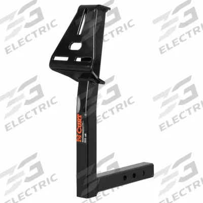 CURT Spare Tire Mount: 15 3/4 in Overall Lg, 7 3/8 in Overall Wd, 24 1/4 in Ht (MPN 31006) - Fleet and Vehicle Maintenance