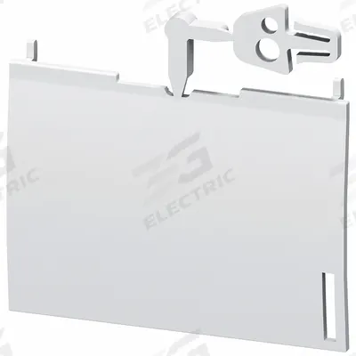 Siemens Seal Cover for Current Setting: Seal Cover, 1.8 in H x 1.8 in W x 0.17 in D - Seal Covers