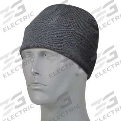 REFRIGIWEAR Hat: Watch Cap, Black, Universal, Hat, Acrylic/Wool, Ears/Head - Beanies