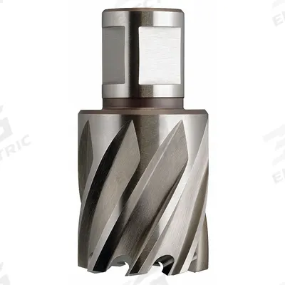 SLUGGER BY FEIN Annular Cutter: 1 in Cutter Dia, 1 in Max Cutting Dp, Bright - High-Speed Steel Annular Cutters for Stacked Drilling