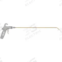 GUARDAIR Air Gun: Pistol-Grip Grip, Aluminum, 1/4 in Female NPT, 1 Nozzle(s), Angled, Focused, 12 in (MPN 74BH012Z). Key specifications — attr1328526: Aluminum; attr1328500: Brass Extension with Plastic Stylus Tip; attr1328508: GUARDAIR; attr1328515: Yes; attr1328533: Yes.