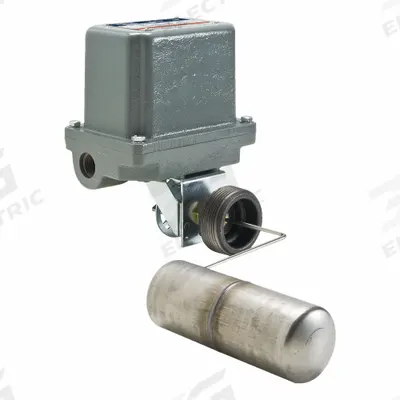 TELEMECANIQUE SENSORS Alternator Closed Liquid Level Switch: Close On Rise, DPST-4NC - Mechanically Alternating Side-Mounted Float Switches