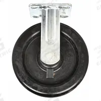 DAYTON Rigid Caster: 750 lb Load Capacity, 7 7/8 in Overall Lg, 8 in Overall Wd, Phenolic/Steel (MPN MH13X46802G). Key specifications — Material: Steel; Compatible Grainger Part Number: 13X469; Color: Black; Brand: DAYTON; Manufacturer Part Number: MH13X46802G.