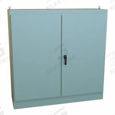 HAMMOND Enclosure: Steel, 72 in x 72 in x 24 in, NEMA 12, Solid Cover - Steel Dust-Tight Enclosures