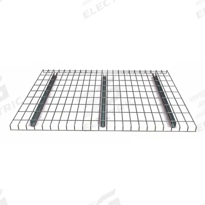 HUSKY RACK & WIRE Pallet Rack Decking: 46 in x 36 in, Waterfall, Std Wire Decking - Standard-Channel Waterfall Wire Pallet Rack Decking