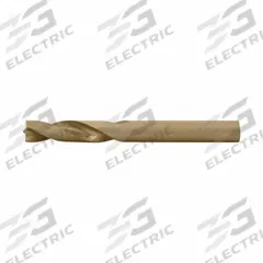 CLE-LINE Spot Weld Drill Bit: 10 mm, 135° Split Point, Straw/Bronze Cobalt (MPN C20480). Key specifications — attr1236143: 0.3937.