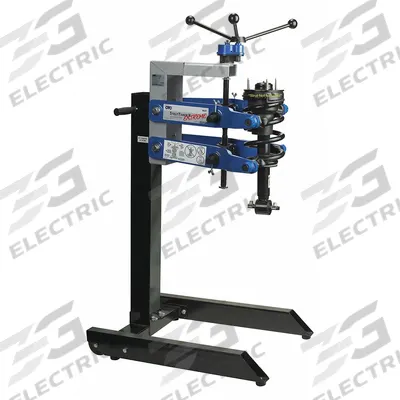 OTC Manual Strut Spring Compressor: Large Pads/Offset/Stand (MPN 6637-ST) - Strut Spring Compressors