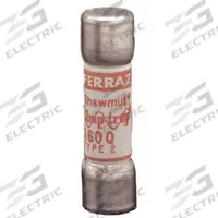 Semiconductor Fuse: A60Q Series, Fast-Acting, 6 A, 600 V AC, 600 V DC DC Volt Rating, Non-Indicating (MPN A60Q6-2). Key specifications — Series: A60Q; Brand: MERSEN; Voltage Type: AC/DC.
